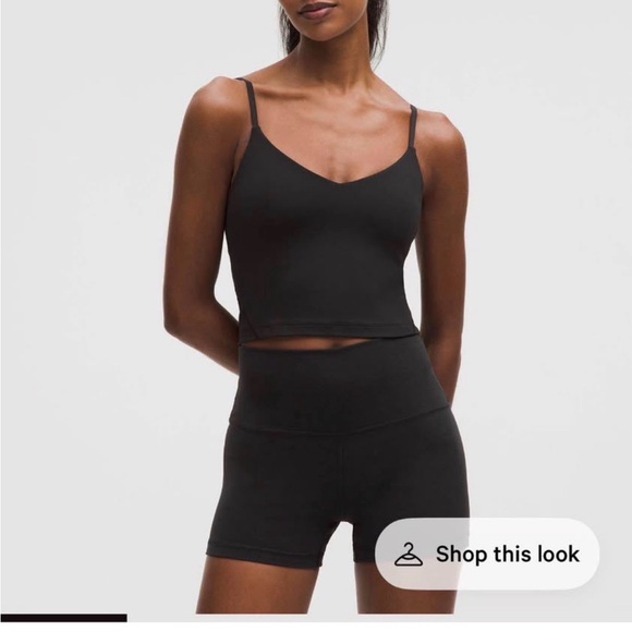 lululemon athletica Dual Cami Set in Charcoal and Olive - Picture 4 of 4